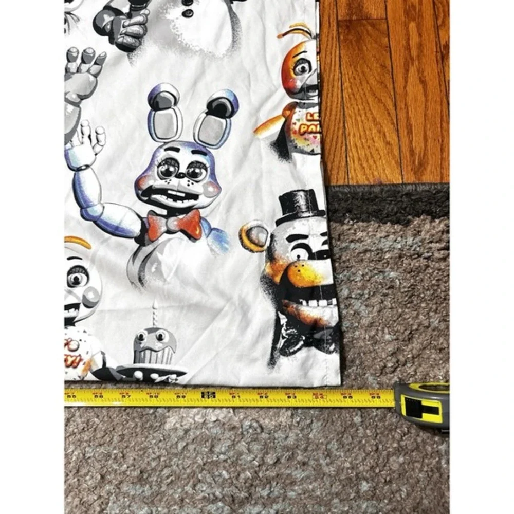 five nights‎ at freddys Flat Sheet Twin Size White